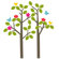 WallCandy Arts Seasons Tree