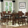 Woodbridge Home Designs Neely 7 Piece Counter Height Dining Set