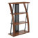 OSP Designs Aurora Bookcase with Powdercoated Black Accents