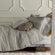 Blissliving Home Belgravia Duvet Set in Dove Grey