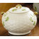 Belleek Shamrock Sugar Bowl with Lid