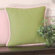 Brandee Danielle Modern Baby Girl Caffe Pillow in Green