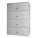 Sentry Safe 1 Hr Fireproof Key Lock 4 Drawer Letter File Safe