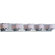 ET2 Mesh Five Light Bath Vanity in Polished Chrome