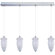 ET2 Minx 4 Light Linear Pendant