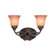 Dolan Designs Medici  Vanity Light  in English Bronze