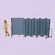 ScreenFlex Commercial Edition Eleven Panel Portable Room Divider