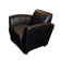 Mayline Group Santa Cruz Leather Mobile Lounge Chair