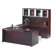 Mayline Group Corsica Executive Suite with Glass Door Hutch