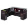 Mayline Group Napoli Reception Station with Return and Two B/B/F Pedestal