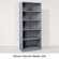 Republic Industrial Clip Closed Shelving: Angle Post Units with 6 Shelves; Adder Unit