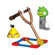 K'NEX Angry Birds Yellow Bird and Medium Minion Pig Building Set