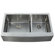 Kraus Farmhouse 36" Double Bowl Kitchen Sink with Faucet and Soap Dispenser