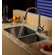 Kraus Undermount 32" Double Bowl 70/30 Kitchen Sink with Faucet and Soap Dispenser