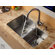 Kraus Undermount 32" Double Bowl 70/30 Kitchen Sink with Faucet and Soap Dispenser