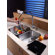 Kraus 32" Undermount 60/40 Double Bowl Kitchen Sink with 20" Faucet and Soap Dispenser