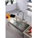 Kraus Farmhouse 33" Single Bowl Kitchen Sink with Faucet and Soap Dispenser