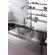 Kraus Farmhouse 36" Double Bowl Kitchen Sink with Faucet and Soap Dispenser