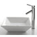 Kraus 16.5" Ceramic Square Vessel Sink in White
