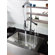 Kraus Three Handle Single Hole Bar Faucet with Soap Dispenser and Pull Out Sprayer