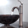 Kraus Copper Illusion Glass Vessel Sink and Riviera Faucet