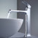 Kraus 18.5" White Round Ceramic Sink and Decorum Faucet