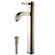 Kraus Ceramic 6" x 15.7" Round Sink in White with Ramus Single Lever Faucet