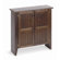 Manchester Wood Double Jelly Cabinet in Chestnut