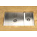 Houzer Contempo Zero Radius Undermount Double Bowl 70/30 Kitchen Sink in Brushed Satin