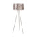 Lights Up! Weegee Floor Lamp in Brushed Nickel