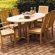 Three Birds Casual Camden Oval Dining Table