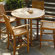 Three Birds Casual Oxford 36" Round Bar Table