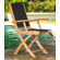 Three Birds Casual Teak Riviera Director Chair