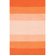 Chandra Rugs India Orange Striped Rug