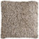 Chandra Rugs Beige Shag Floor Pillows