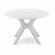 Kettler USA 46" Kettalux Plus Dining Table with Umbrella Hole
