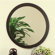 Hokku Designs Newbury Wall Mirror in Red Cocoa