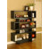 Hokku Designs Celio Three-Tier Bookcase / Display Cabinet in Black