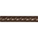 Shaw Floors Metal Rope 1" x 6" Tile Accent in Bronze