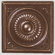 Shaw Floors Metal Scudo Insert 2" Tile Accent in Copper