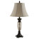 Stein World Accent Lighting Traditional Ribbed Crackle Glass Table Lamp