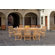 Caluco LLC Teak 9 Pc Dining Set