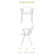 Via Seating Cali Stack Chair with Black Frame