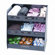 Vertiflex Vertical Condiment Organizer, 14-1/2w x 11-3/4d x 15h, Black                                                                 
