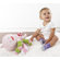 Baby Aspen "Mrs. Sock T. Pus" Plush Octopus with 4 Pairs of Socks in Pink