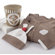 Baby Aspen "Sweet Dreamzzz" A Pint of PJ's Sleep-Time Gift Set in Chocolate