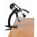 Lite Source Henrick  Gooseneck Reading Lamp with Clamp in Black and Steel
