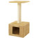 Whisker World Wicker House Cat Tree / Kitty Condo with Tower Perch