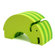bObles Tumbling Elephant in Lime Green
