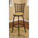 American Heritage Madera Stool in Coco with Camel Microfiber